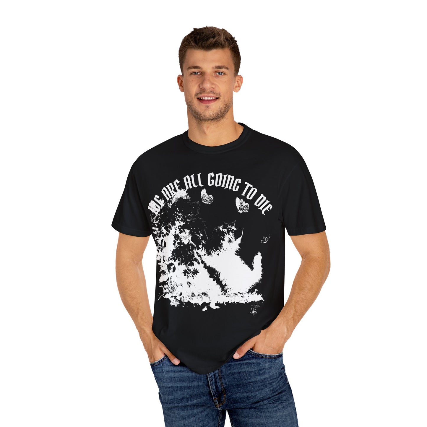 We Are All Going to Die Contrast Unisex T-Shirt