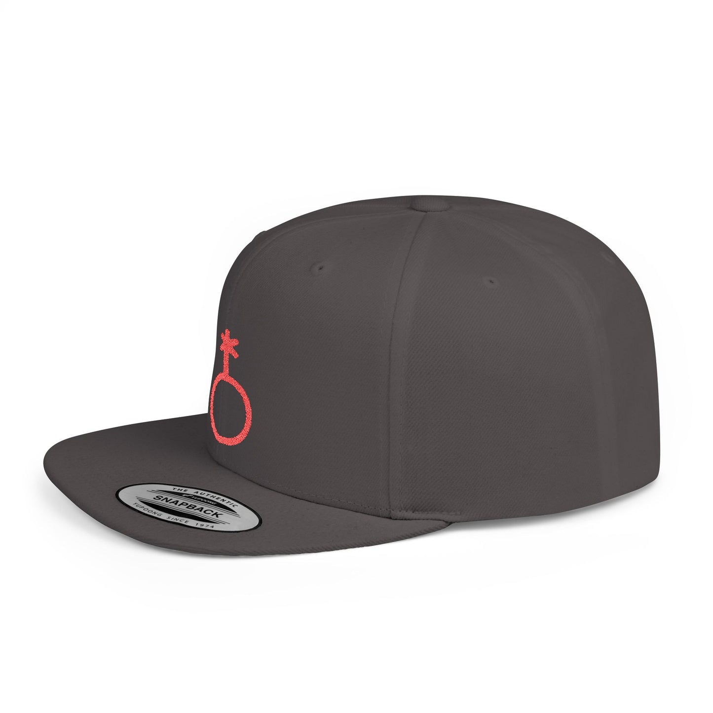 Non-Binary Flat Bill Snapback Hat