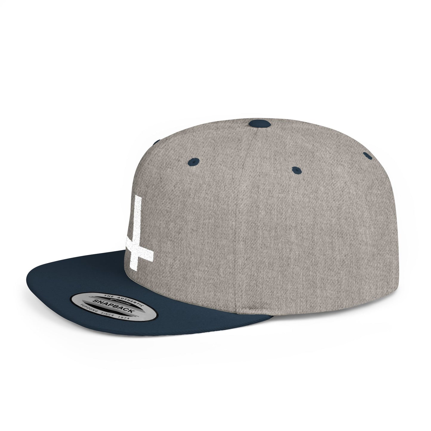 Agnostic Flat Bill Snapback Hat