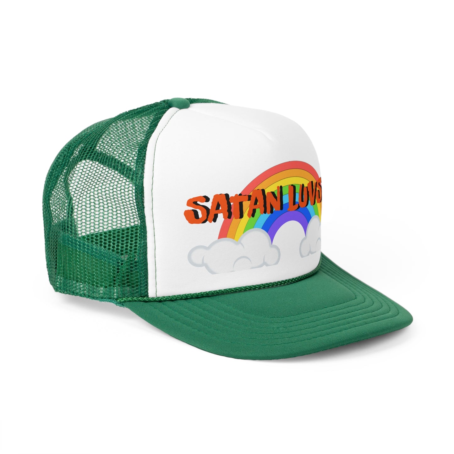Satan Luvs U! Trucker Cap (4 Colors!)