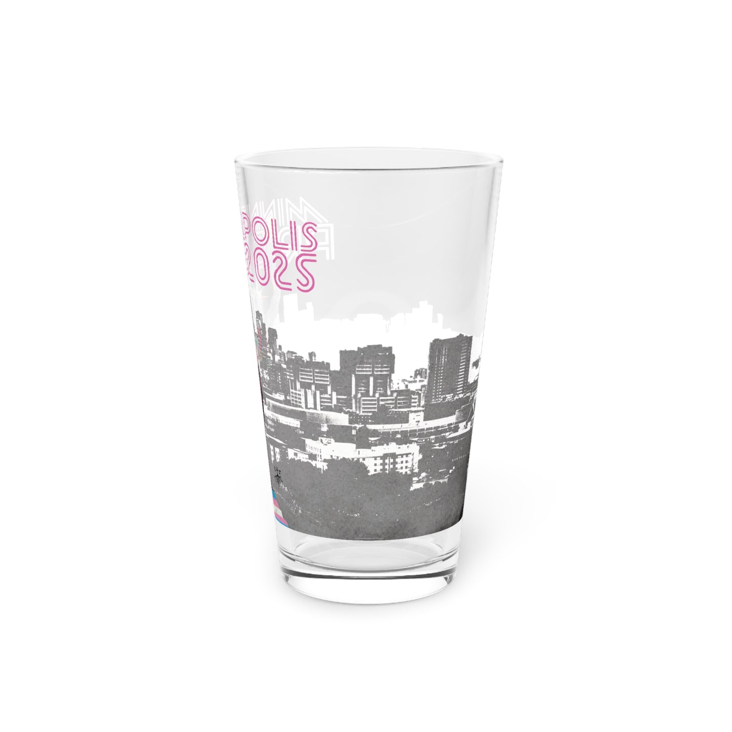Pride Bear Pint Glass, June 2025