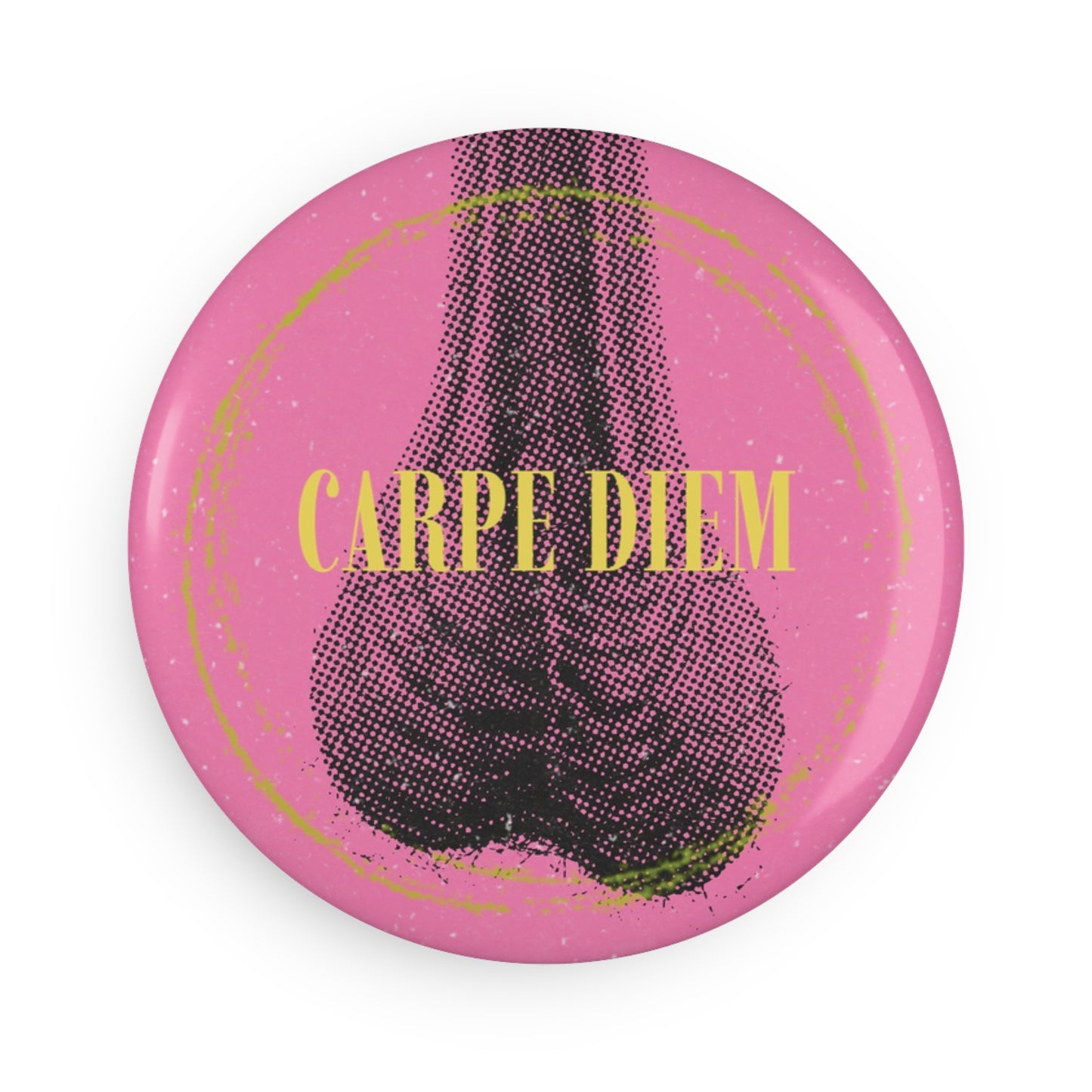 Inspirational Button Magnet - ‘Carpe Diem' - Set of 1 or 10