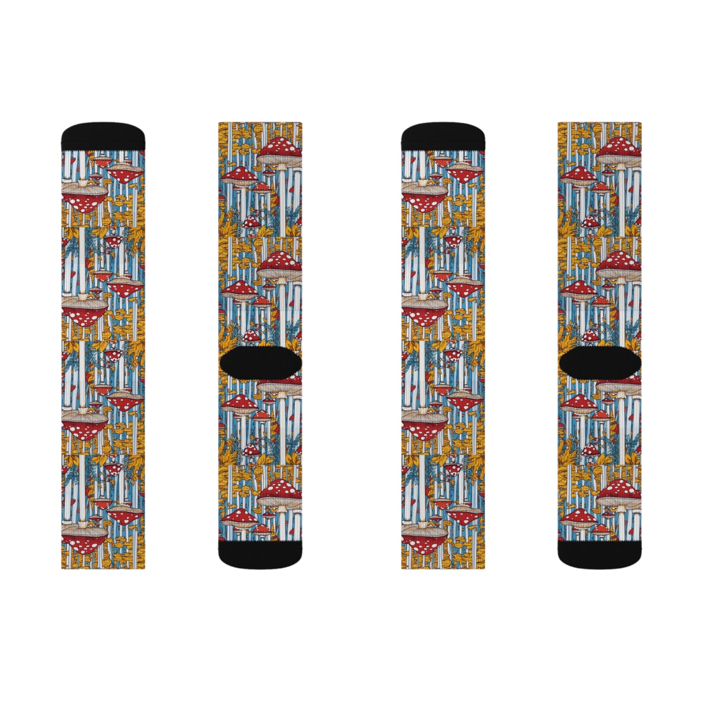 Groovy Mushroom Socks