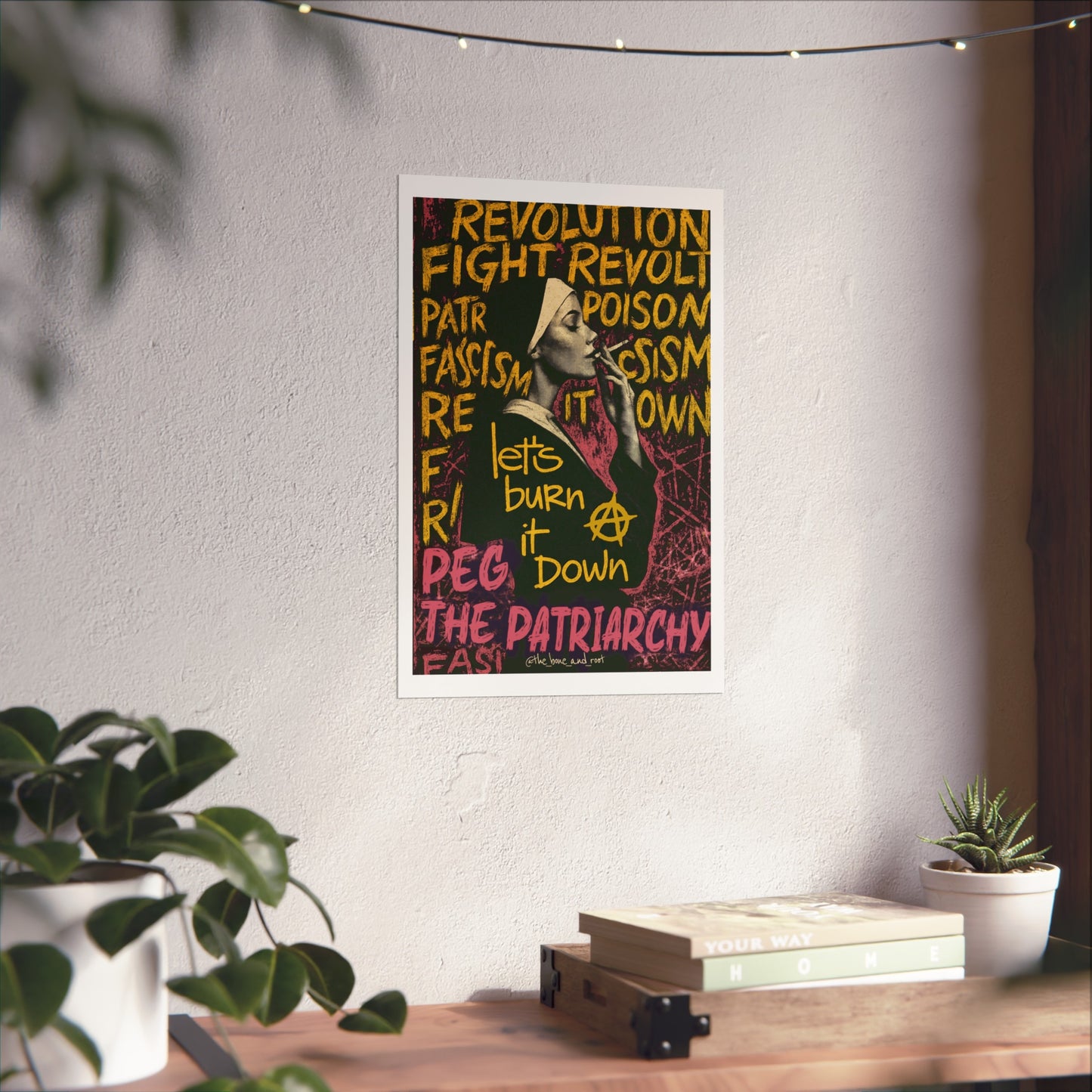 Peg the Patriarchy (Giclée Fine Art Print)