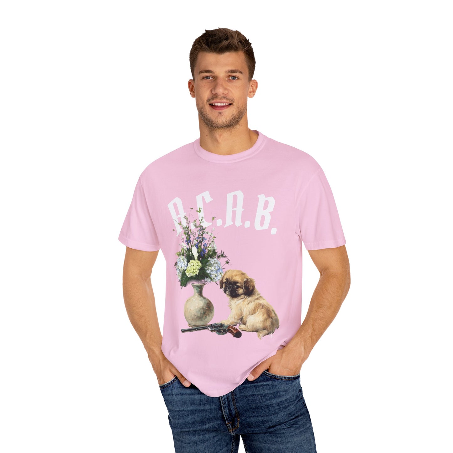 ACAB Pistol Pekingese Unisex T-Shirt
