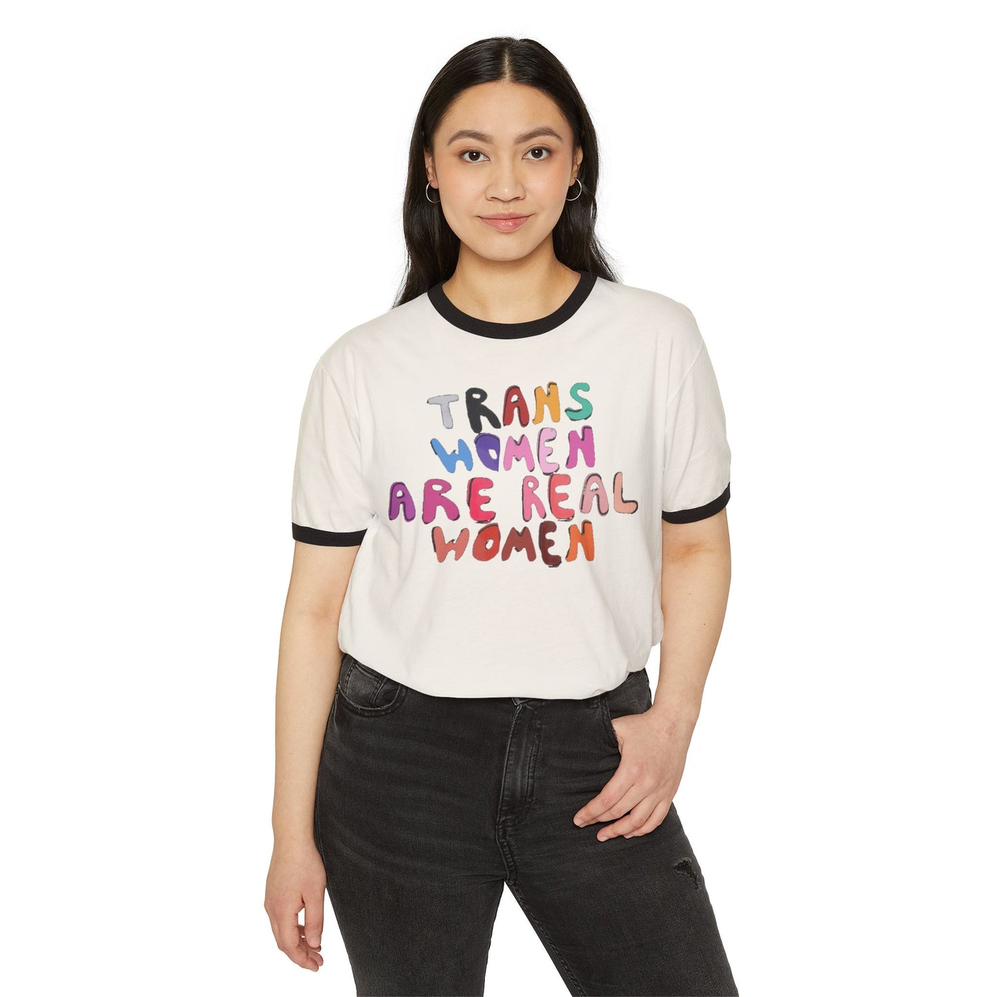 Trans Women Are Real Women T-Shirt - Bold 'F*ck Fascists' Graphic Tee for Activists