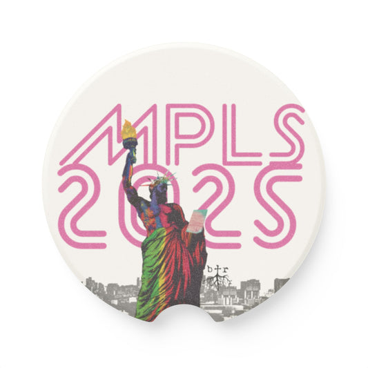 MPLS Pride 2025 Soapstone Car Coasters