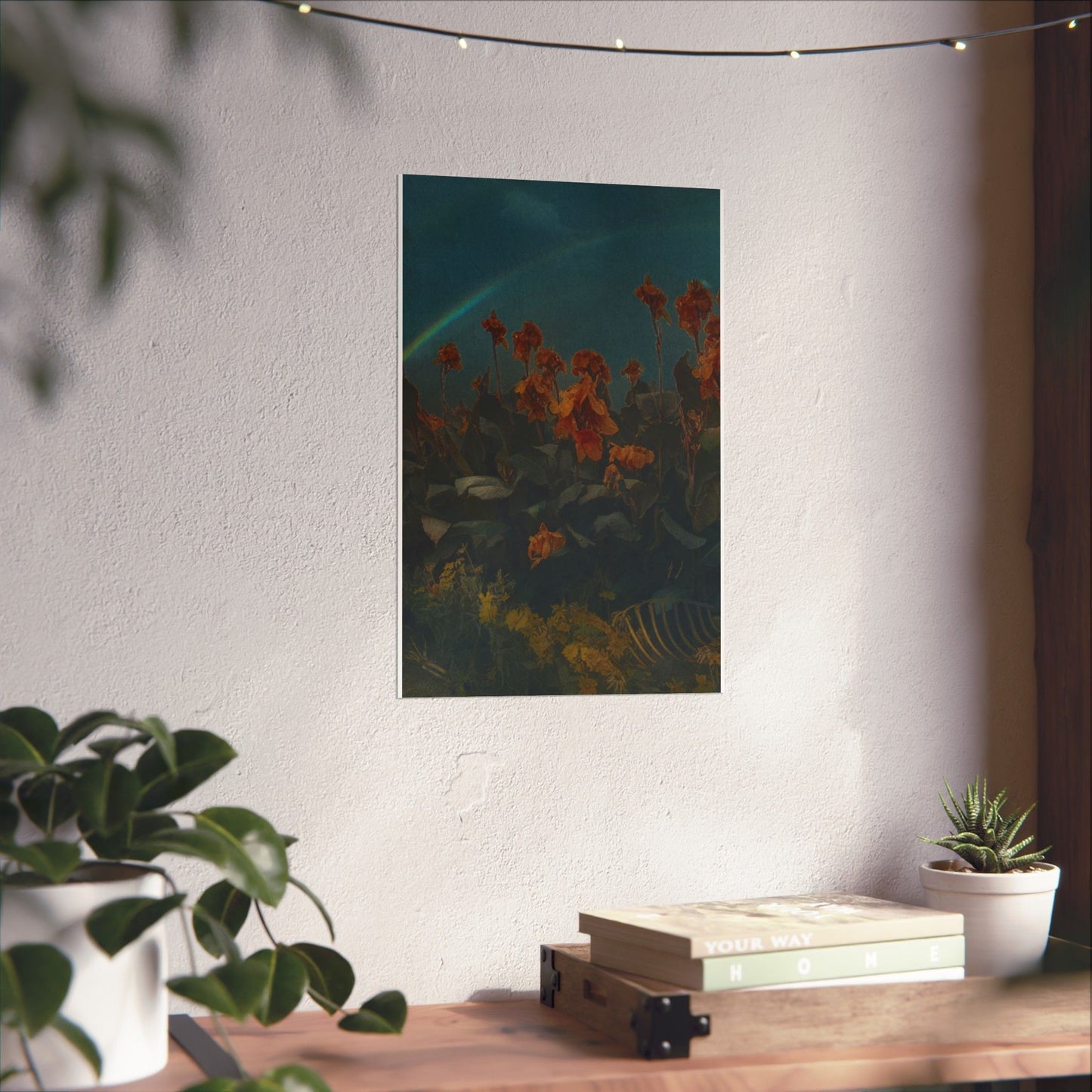 Bury Me Beneath the Cannas by J.J. Liles (Premium Matte Fine Art Poster)
