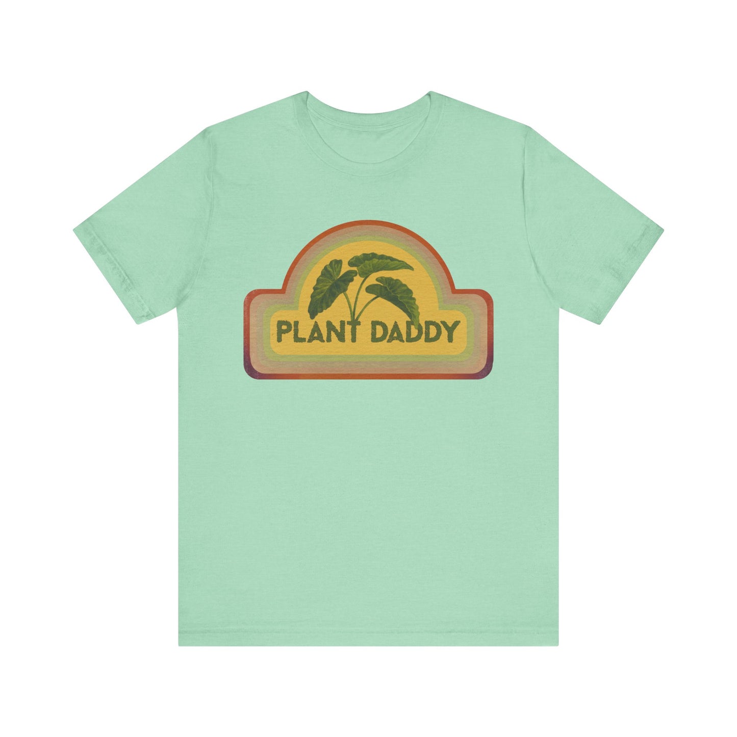 Plant Daddy Rainbow Jersey Short Sleeve Tee