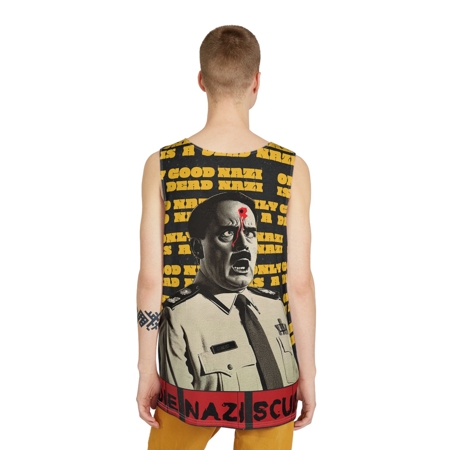 Only Good Nazi, Is a Dead Nazi Oversized Unisex Tank
