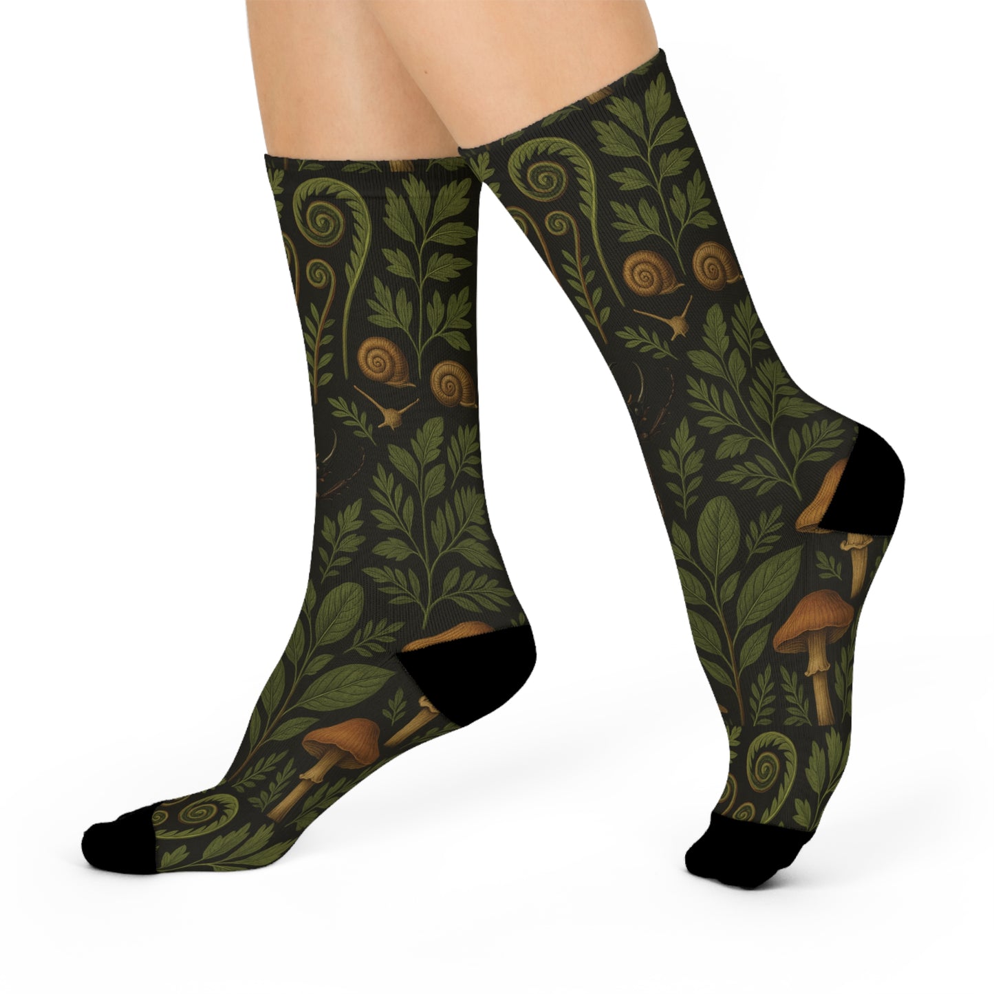 Woodland Whimsy Crew Socks
