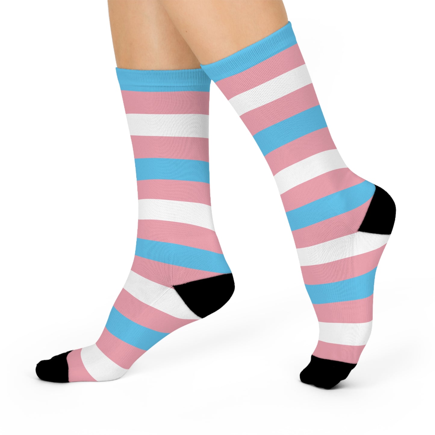 Trans Rights Crew Socks