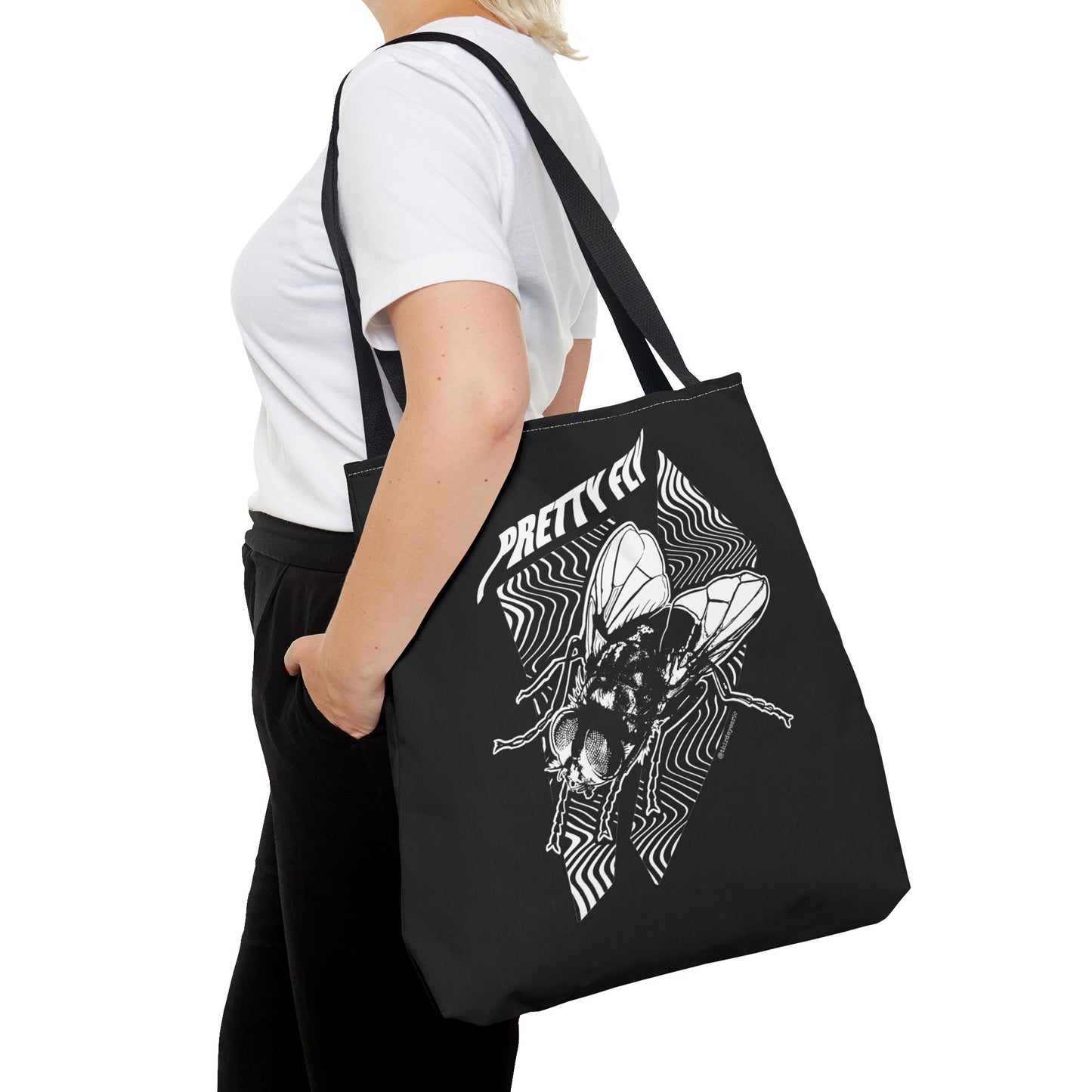 Pretty Fly Tote Bag by E.S.