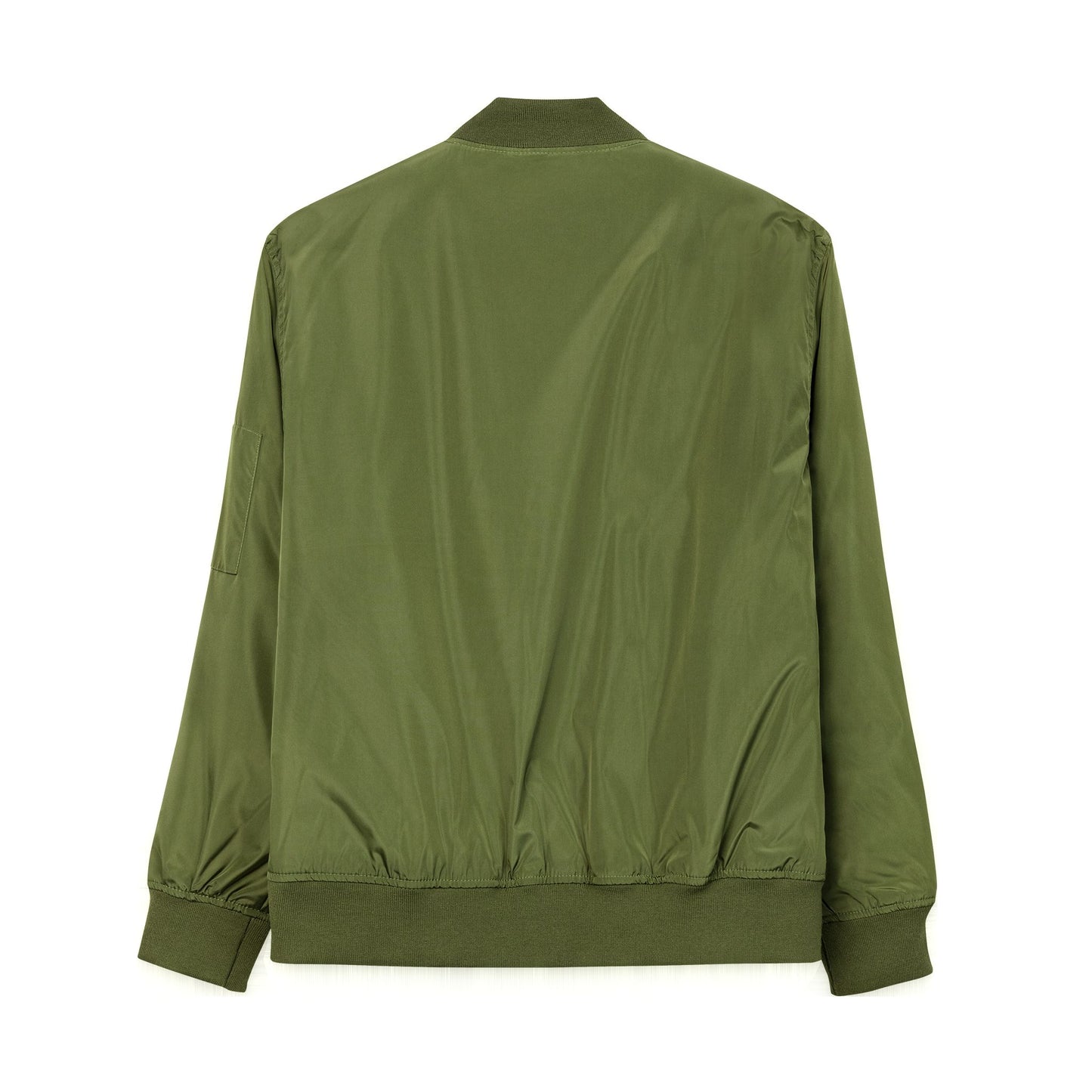 FUCK THE CIS-TEM Embroidered Recycled Eco Bomber Jacket