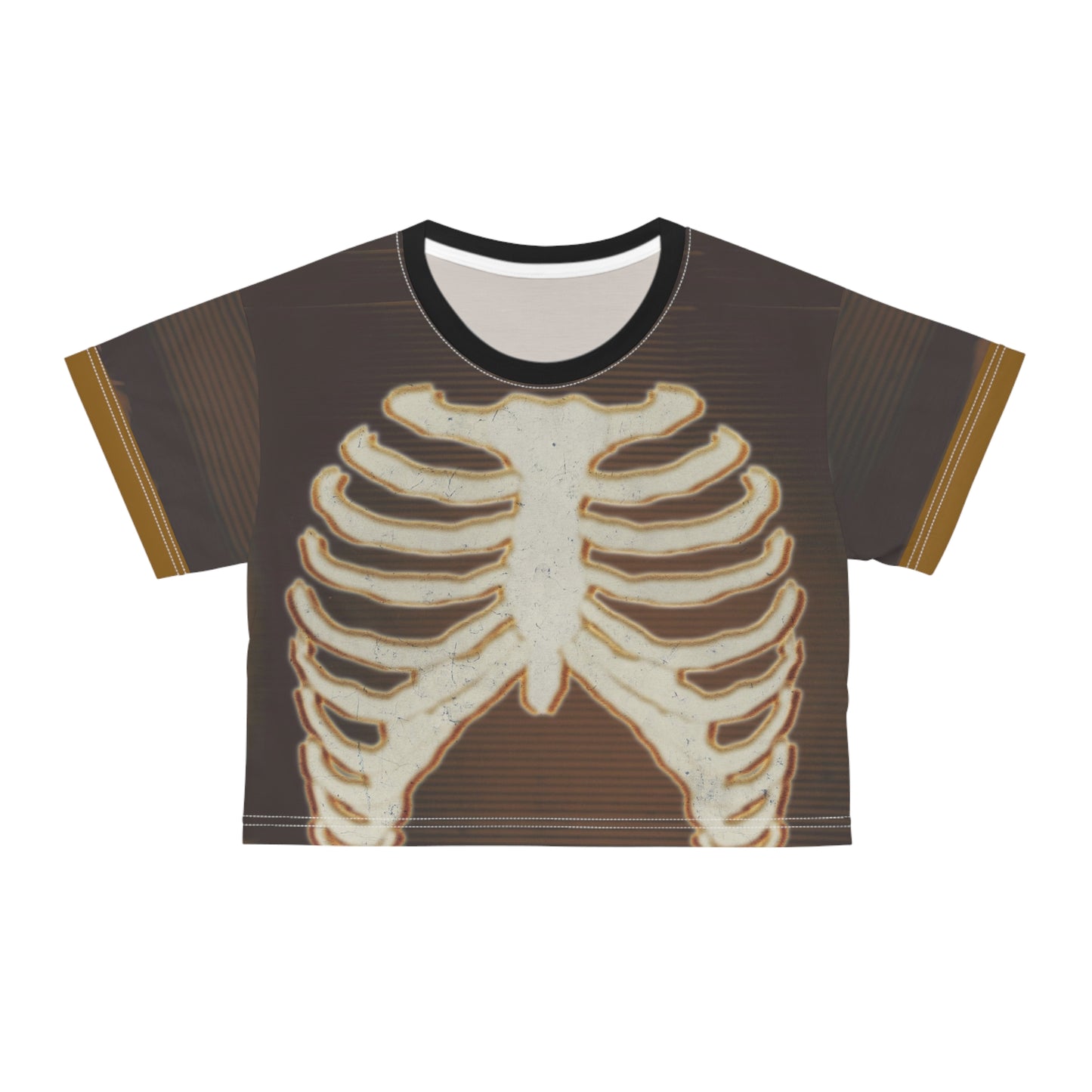 Boney Chocolate and Carmel Crop Tee