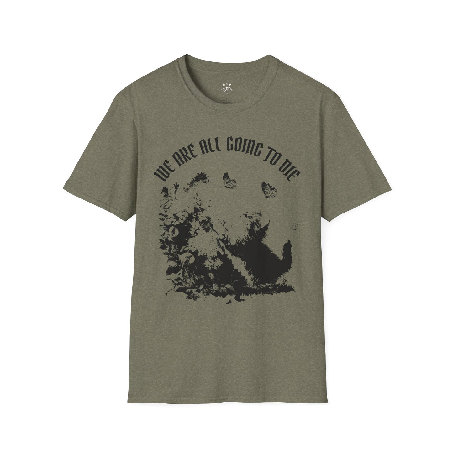 We Are All Going to Die Contrast Unisex T-Shirt