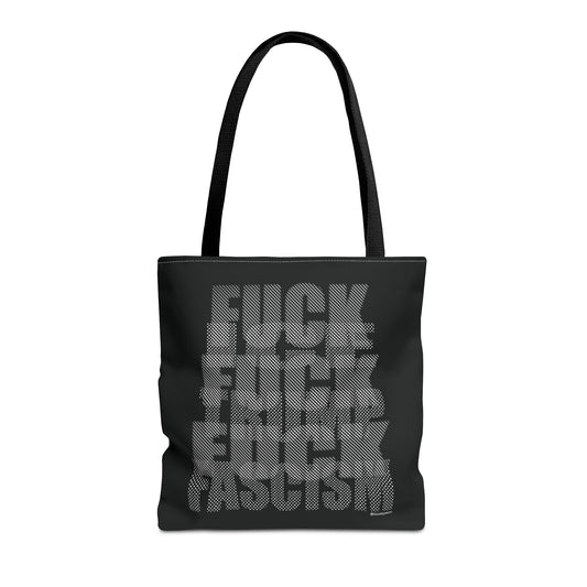 Fuck Ice Fuck Trump Fuck Fascism Tote Bag by E.S.