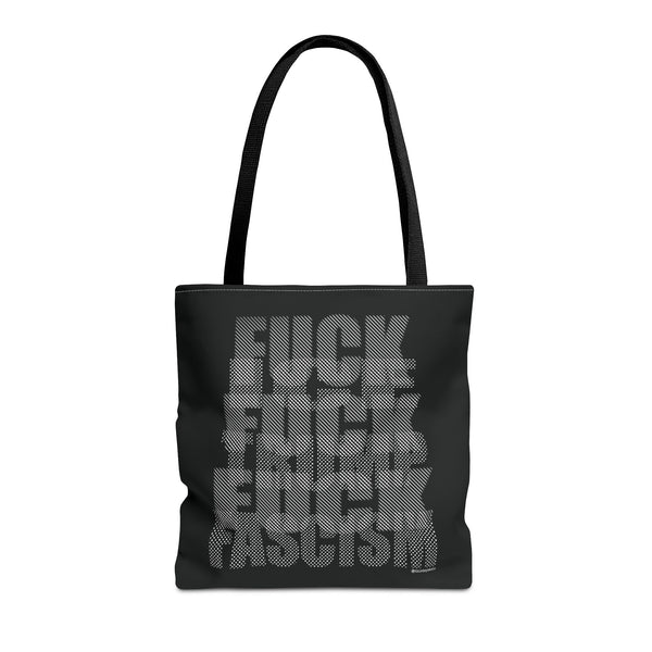 Fuck Ice Fuck Trump Fuck Fascism Tote Bag by E.S.