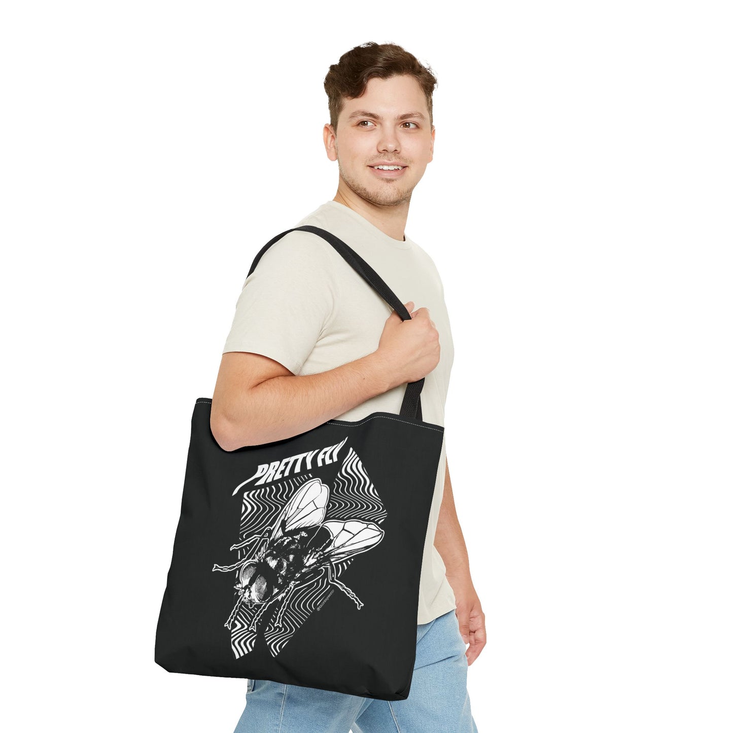 Pretty Fly Tote Bag by E.S.