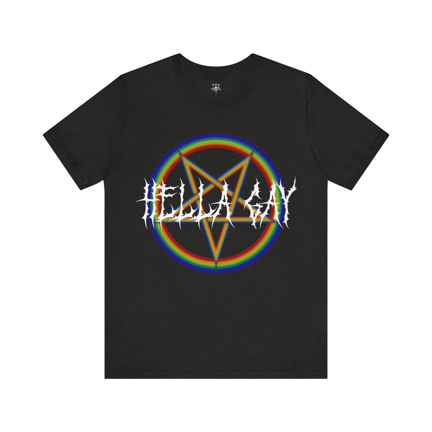 Hella Gay Unisex Jersey Short Sleeve Tee