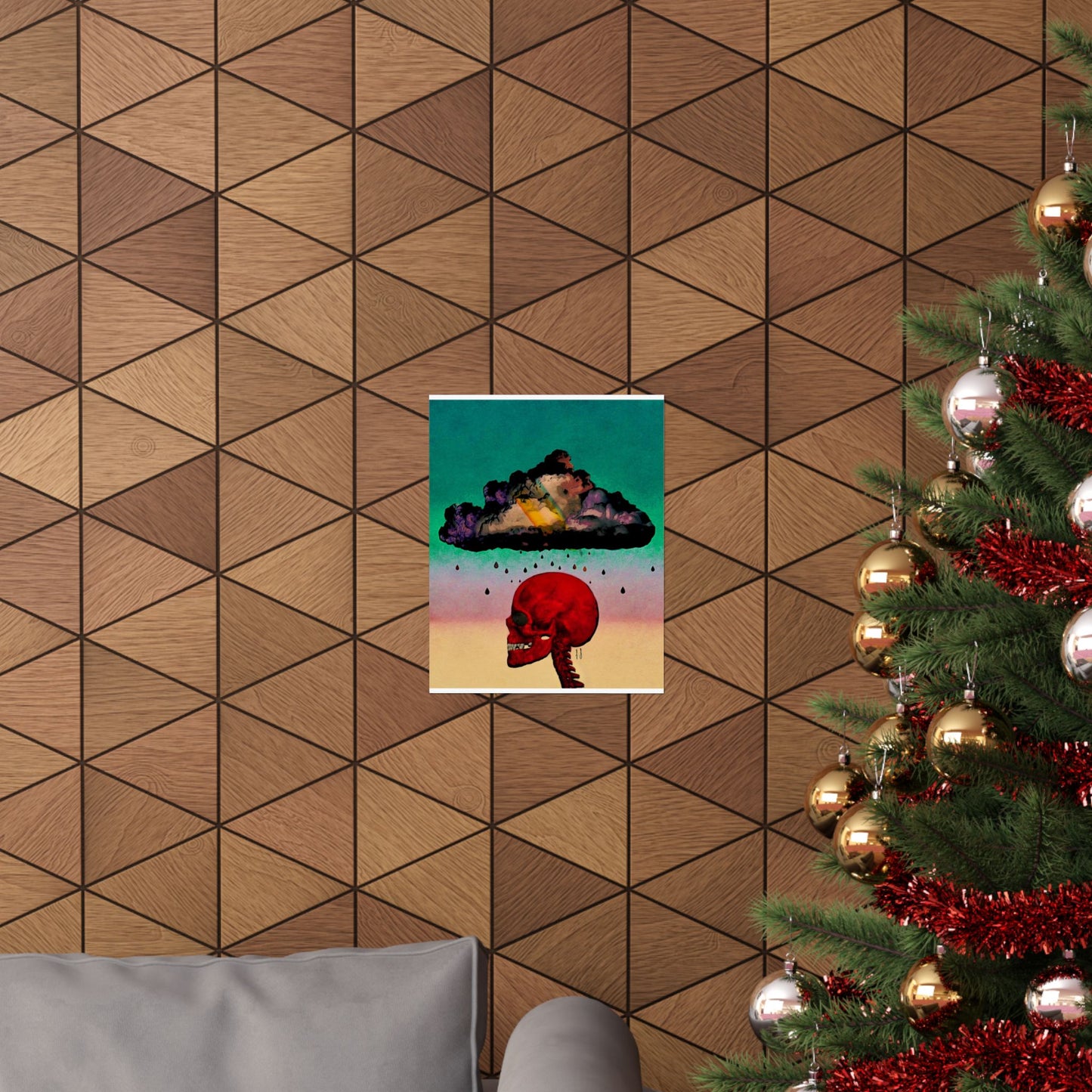 A Little Rain is Good by J.J. Liles (Premium Matte Fine Art Poster)