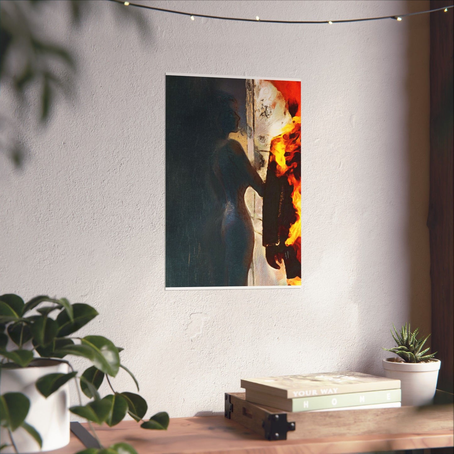 Midnight Tenure by J.J. Liles (Premium Matte Fine Art Poster)