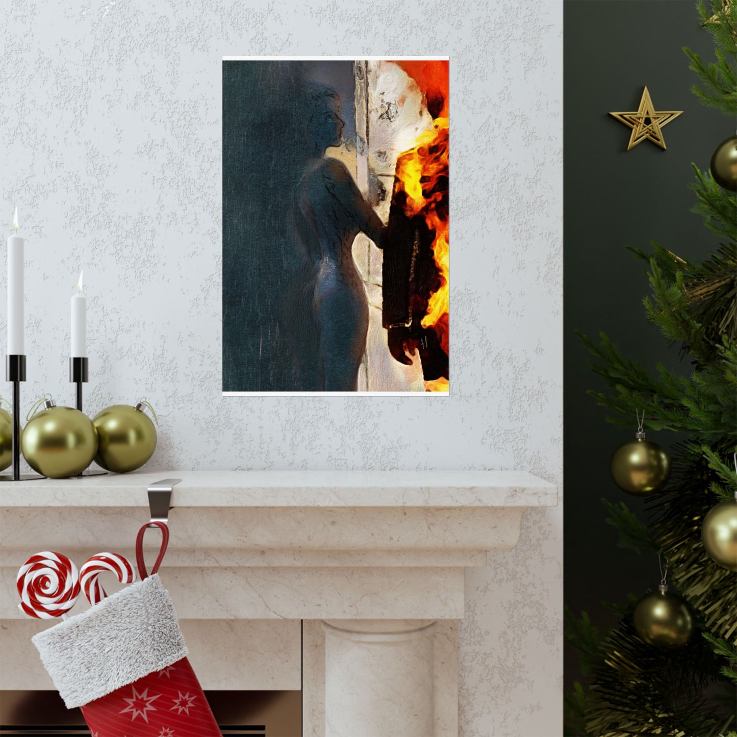 Midnight Tenure by J.J. Liles (Premium Matte Fine Art Poster)