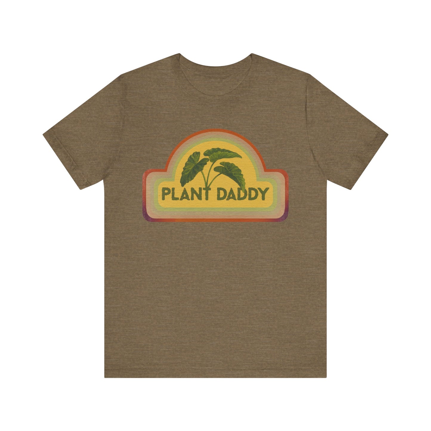 Plant Daddy Rainbow Jersey Short Sleeve Tee