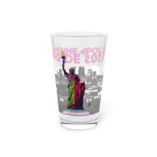 Pride Bear Pint Glass, June 2025