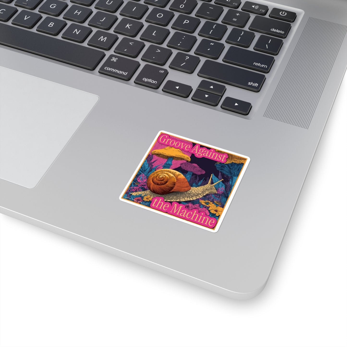 Groovy Snail Vinyl Stickers