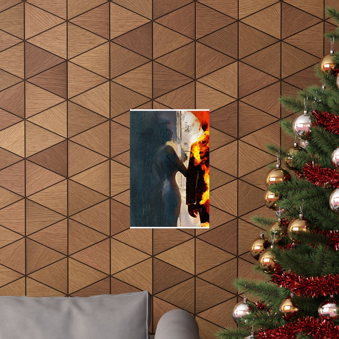 Midnight Tenure by J.J. Liles (Premium Matte Fine Art Poster)