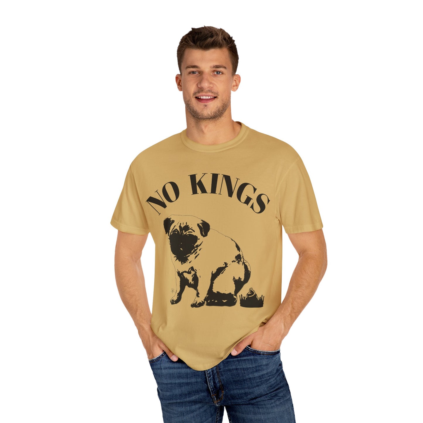 NO KINGS Contrast Unisex T-Shirt