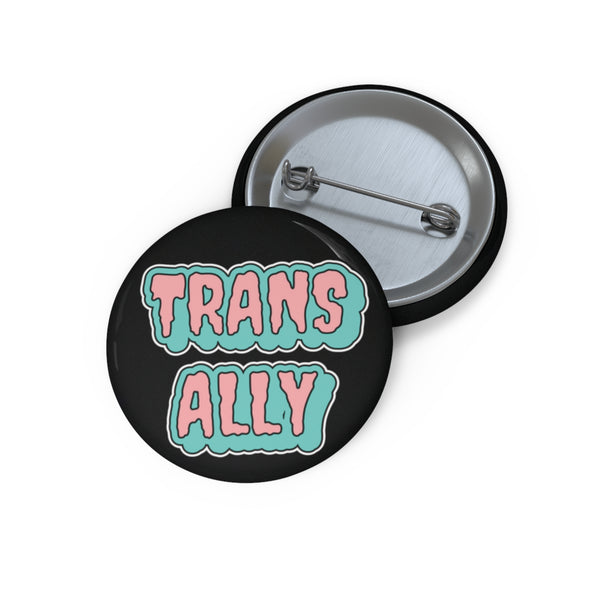 Trans Ally Pinback Button