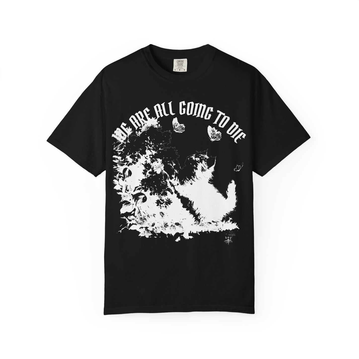 We Are All Going to Die Contrast Unisex T-Shirt