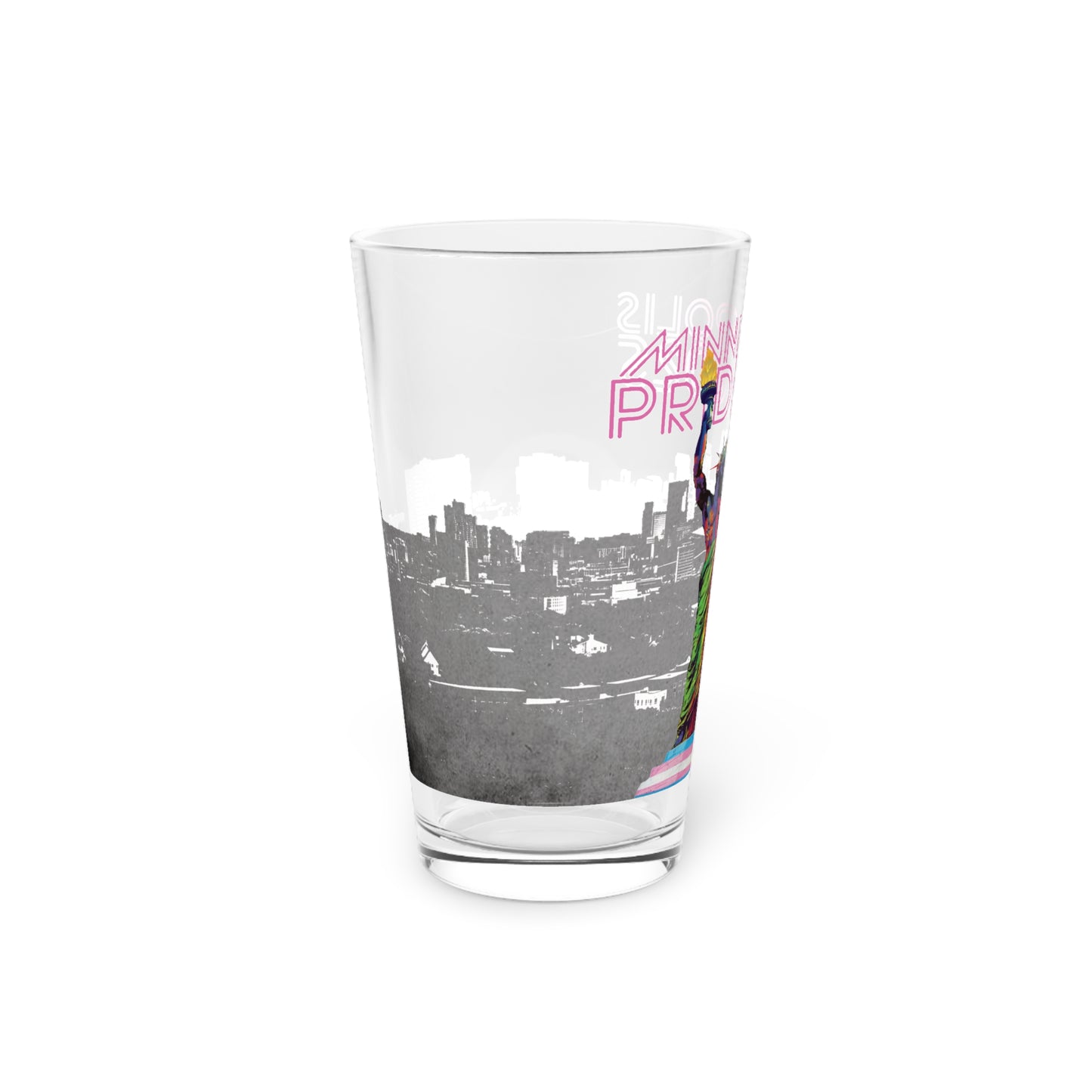Pride Bear Pint Glass, June 2025