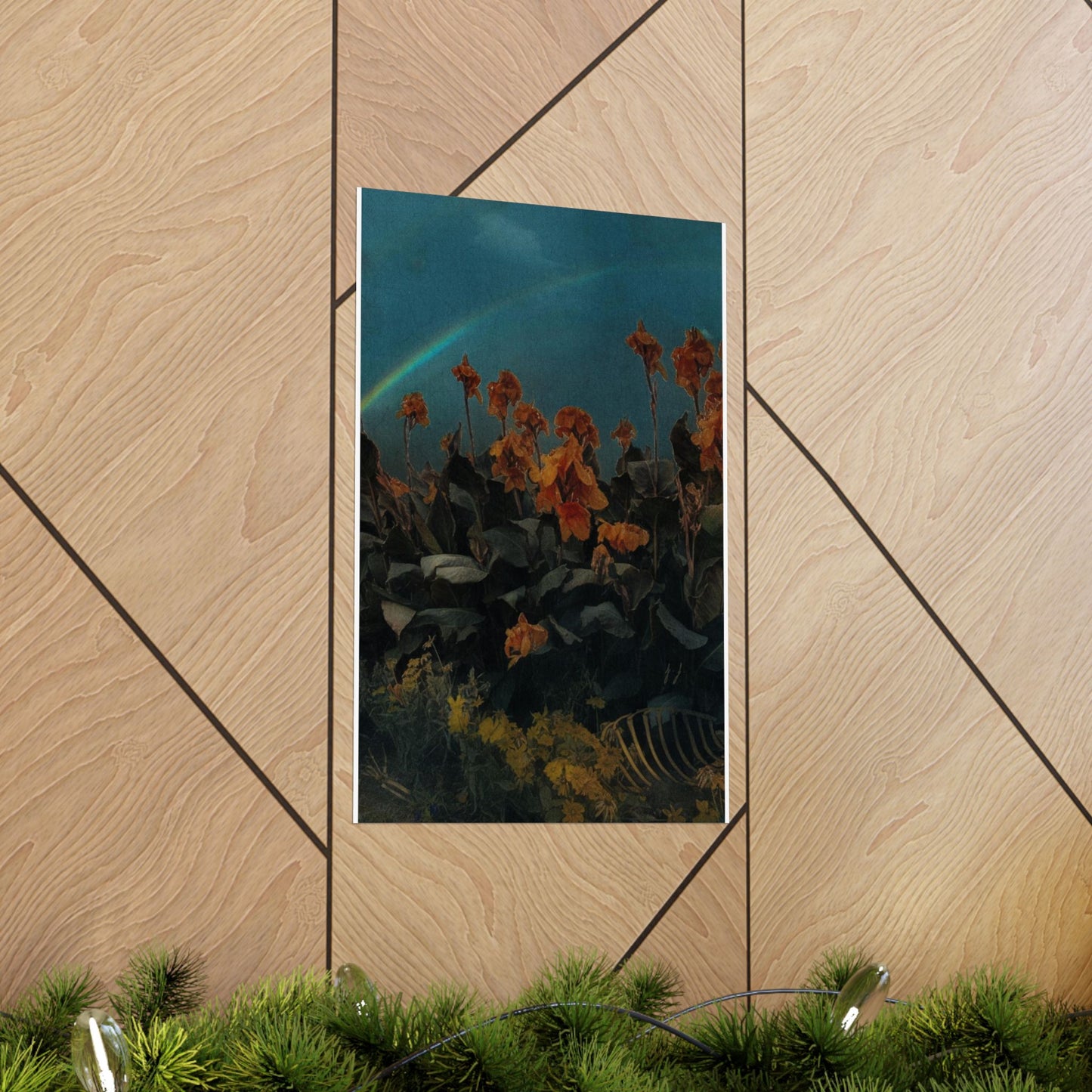 Bury Me Beneath the Cannas by J.J. Liles (Premium Matte Fine Art Poster)