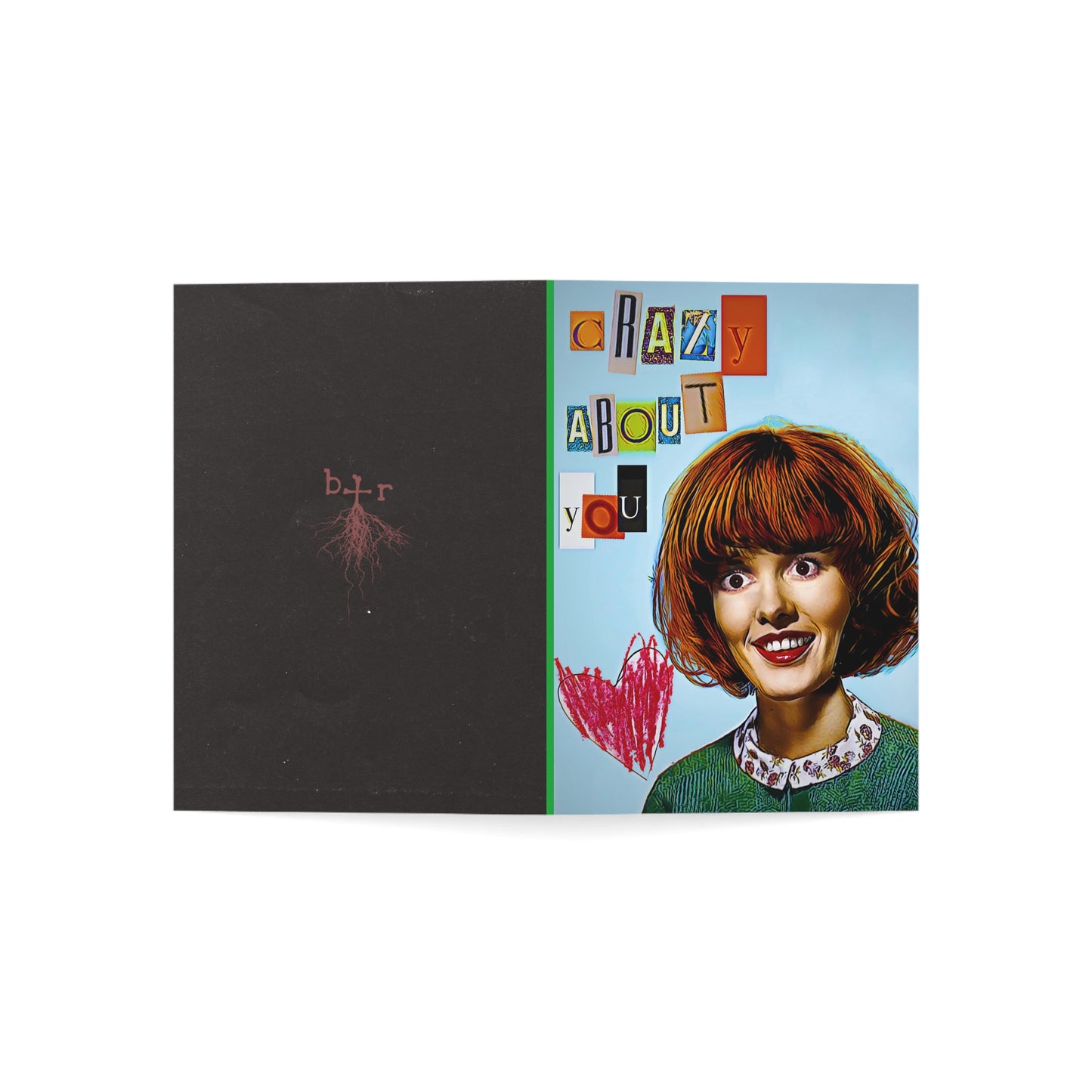 Psycho Stalker Valentine Card