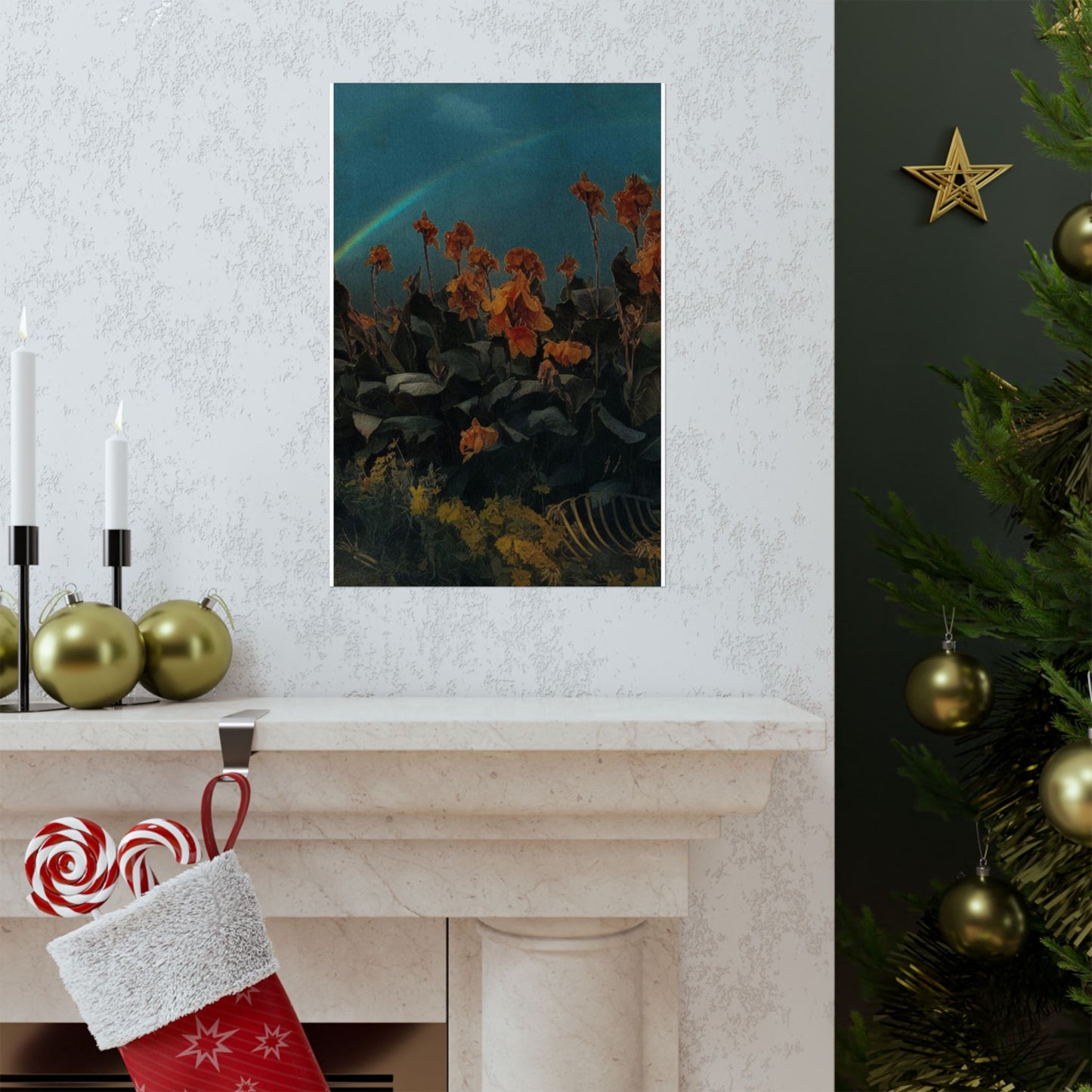 Bury Me Beneath the Cannas by J.J. Liles (Premium Matte Fine Art Poster)