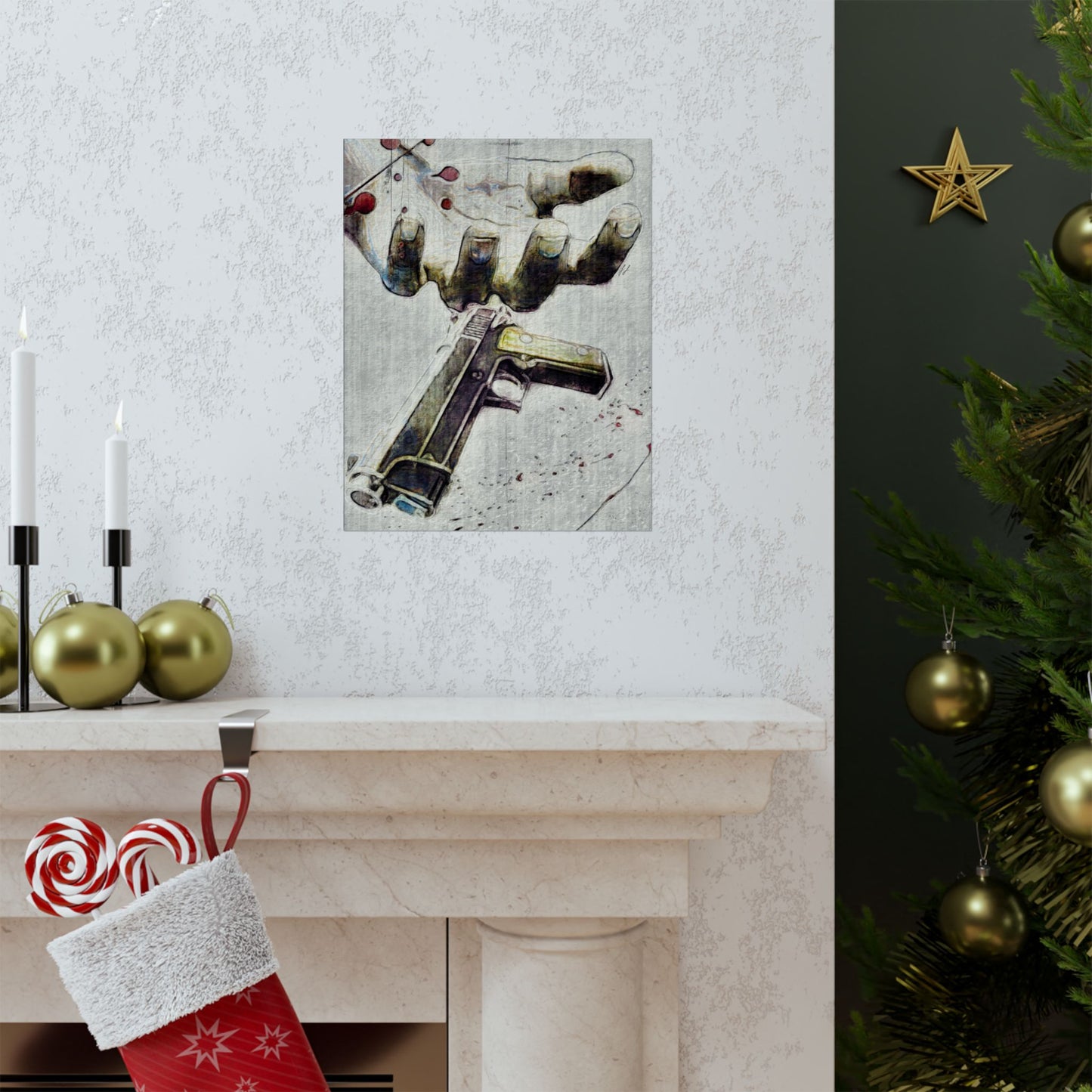 Last Rites by J.J. Liles (Premium Matte Fine Art Poster)