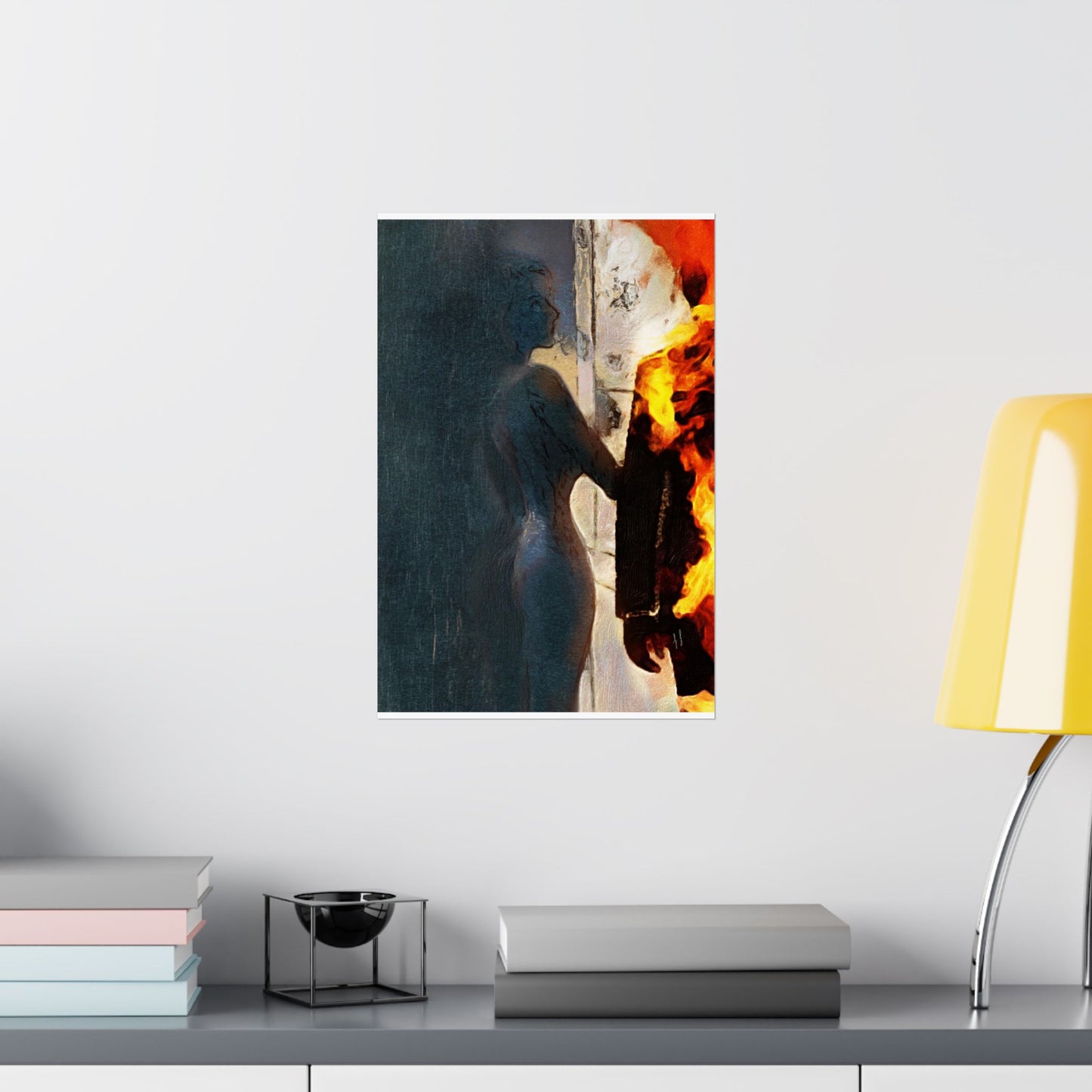 Midnight Tenure by J.J. Liles (Premium Matte Fine Art Poster)