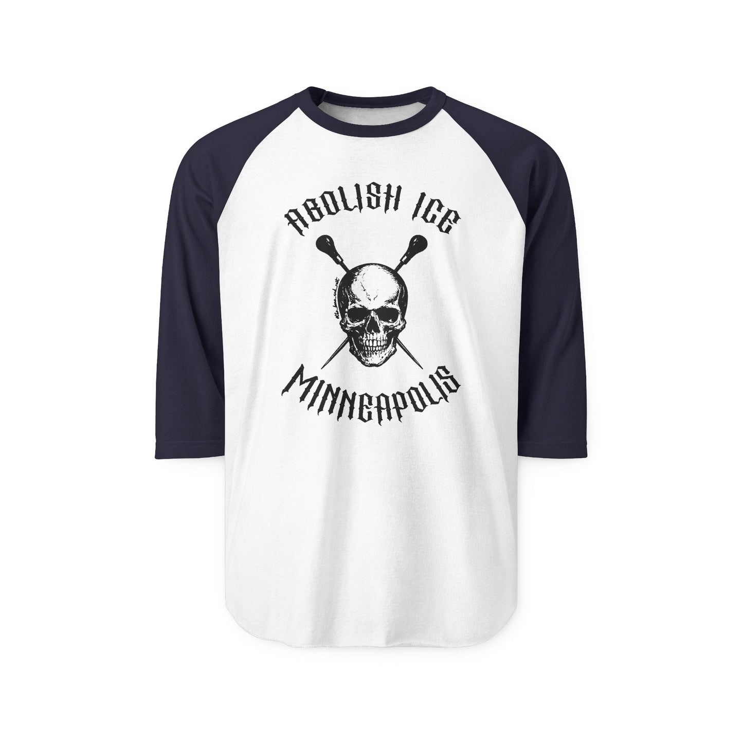 Abolish ICE Minneapolis Raglan Shirt