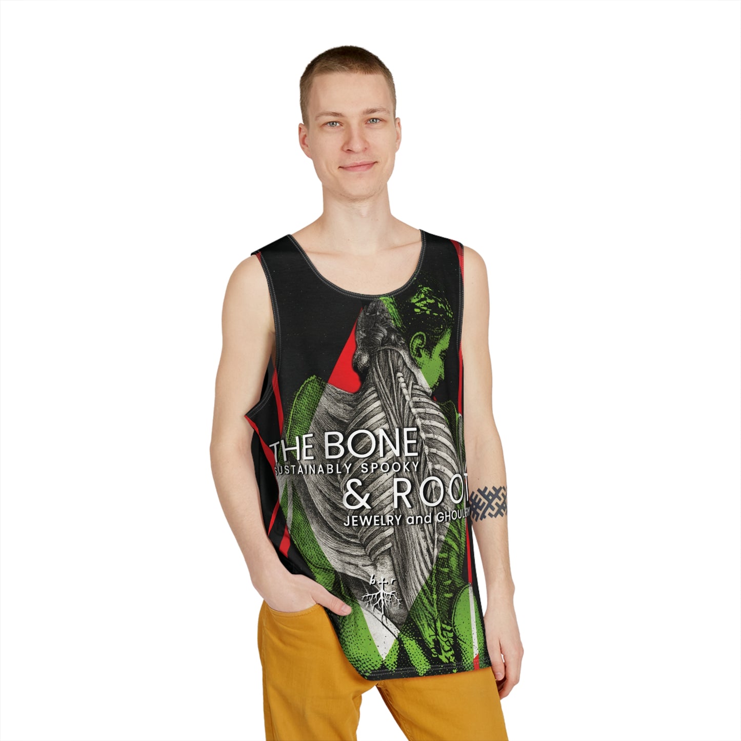 The Bone & Root ‘Duchess Death’ Brand Oversized Tank