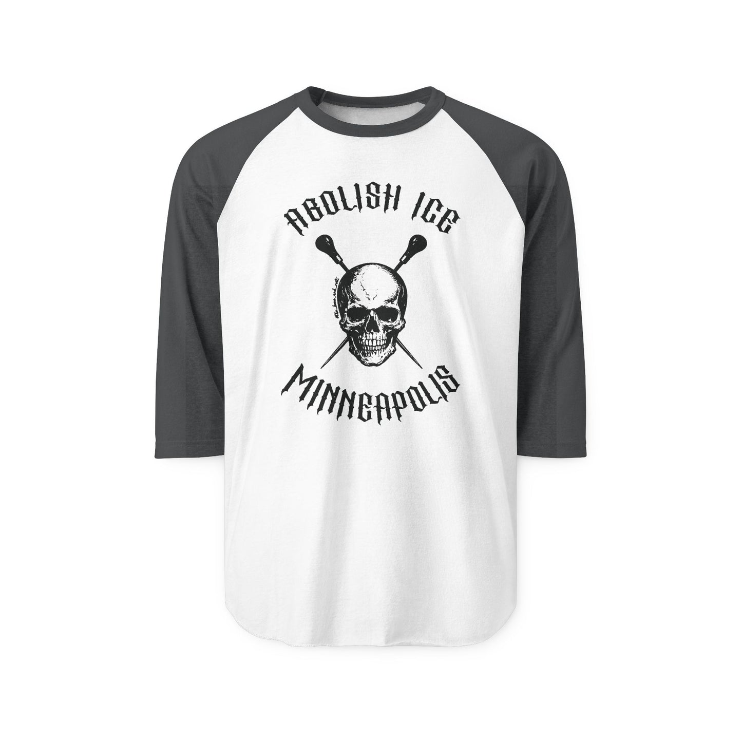 Abolish ICE Minneapolis Raglan Shirt