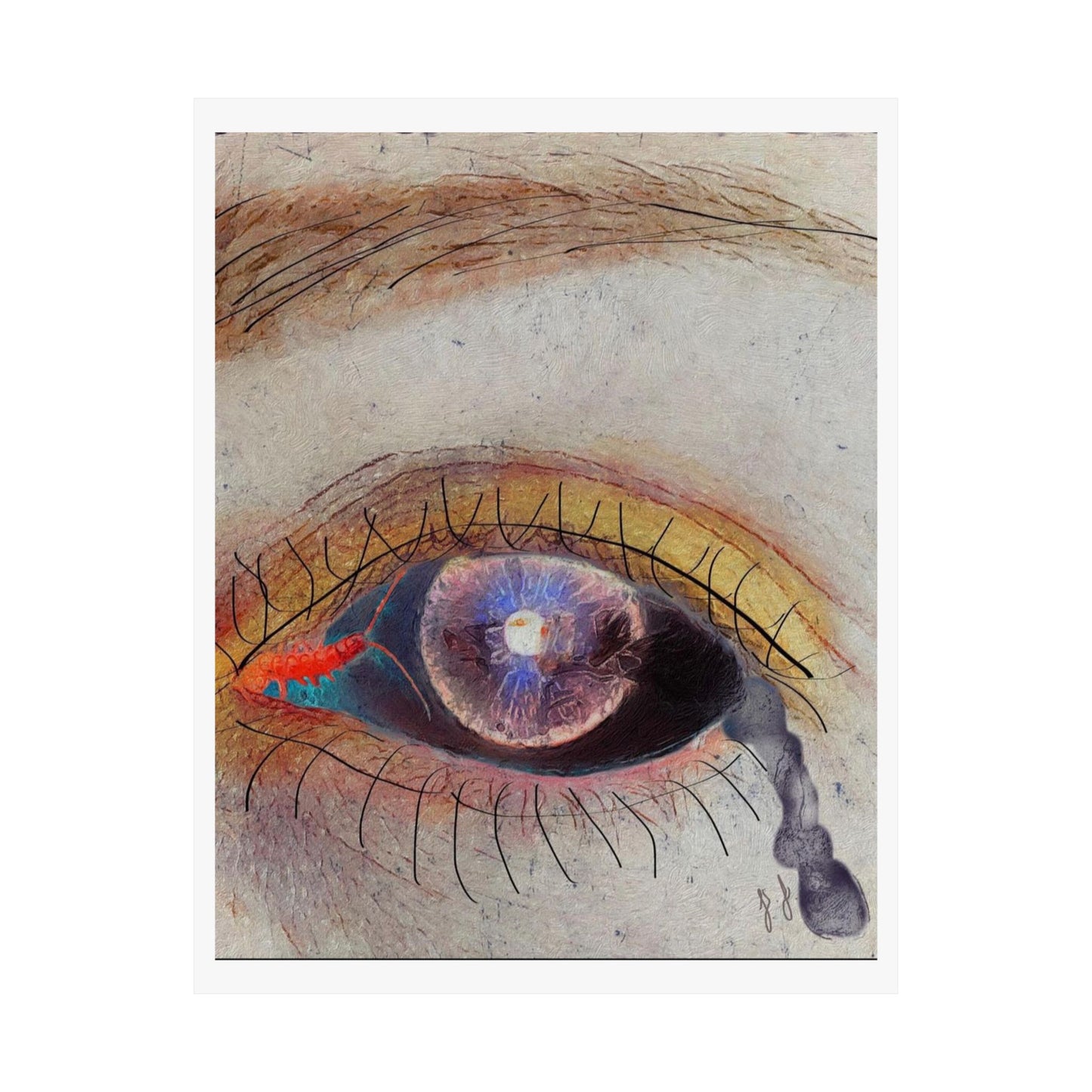 Seer Totem by J.J. Liles (Premium Matte Fine Art Poster)