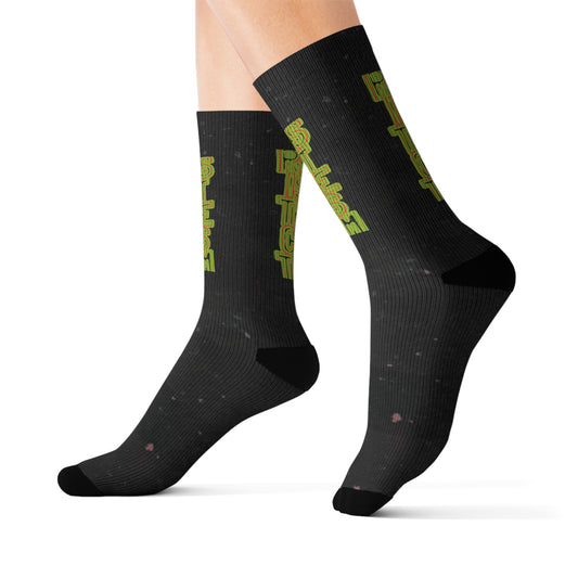 Resist the Cis-Tem Dress Socks