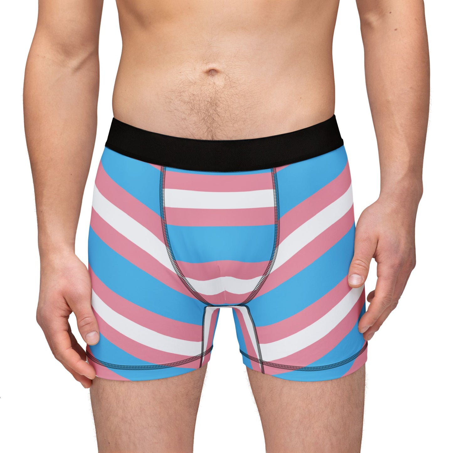 Trans Flag Men's Boxer Briefs