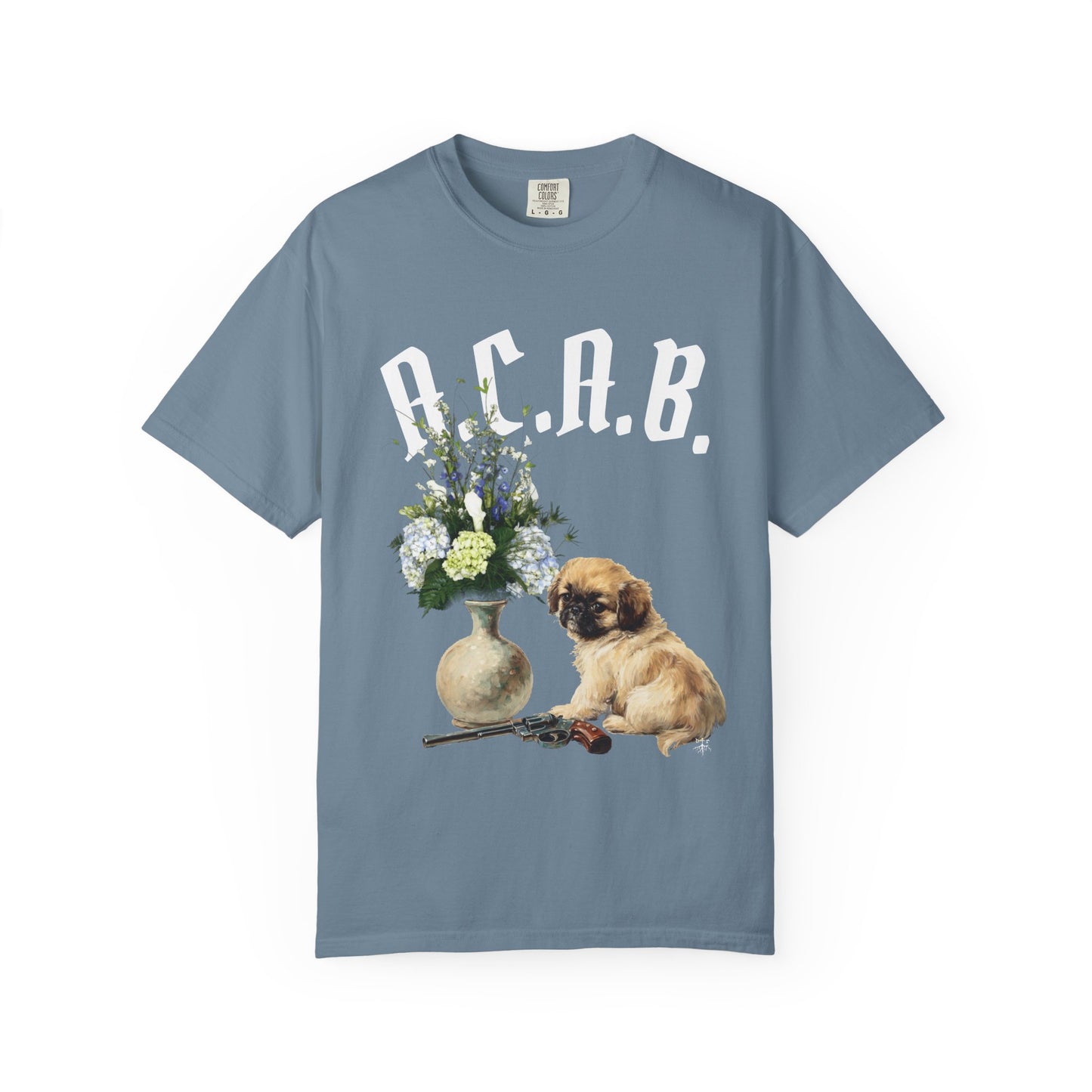 ACAB Pistol Pekingese Unisex T-Shirt