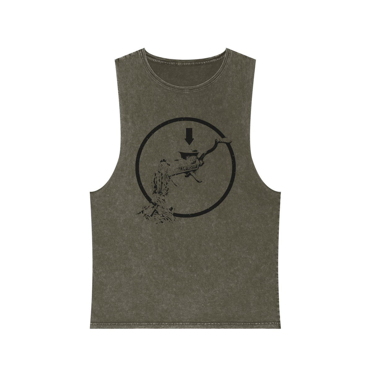FREE P*SSY MEAT GRINDR MINERAL WASH MUSCLE TEE