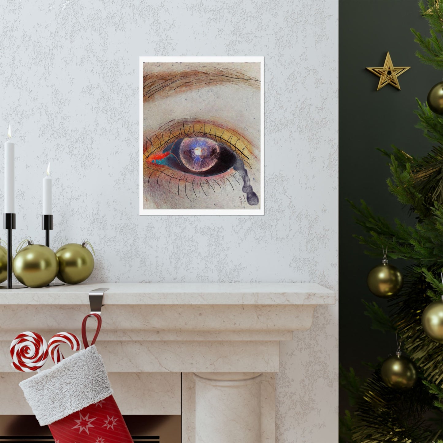 Seer Totem by J.J. Liles (Premium Matte Fine Art Poster)