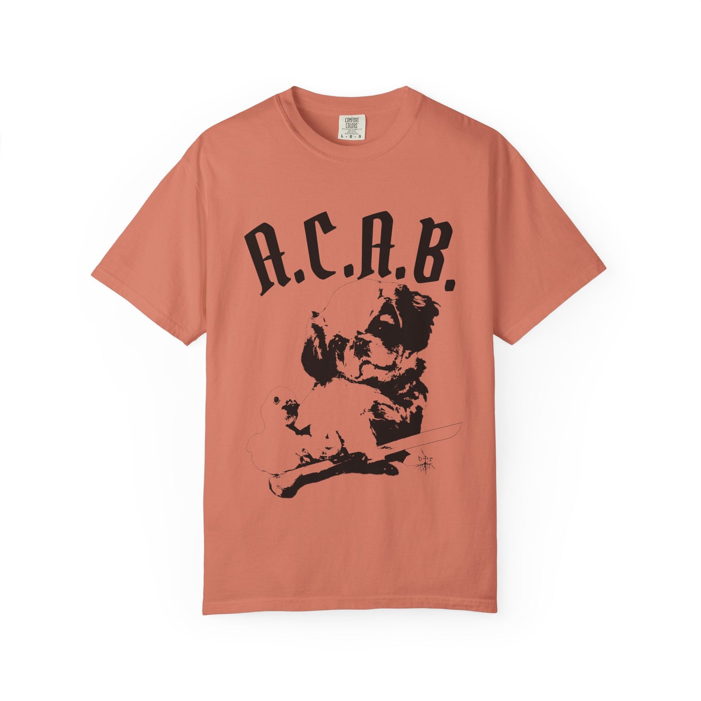 ACAB Pekingese Contrast Unisex T-Shirt